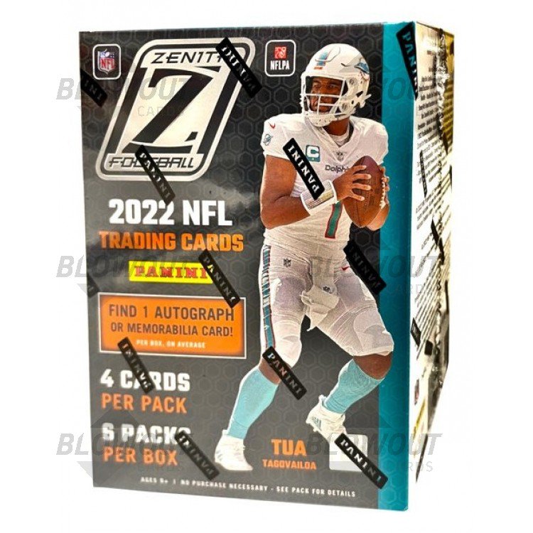 2022 Panini Zenith Football Blaster Box