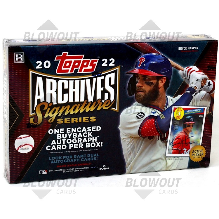 トレーディングカード その他 2022 Topps Archives Signature Series Baseball Box