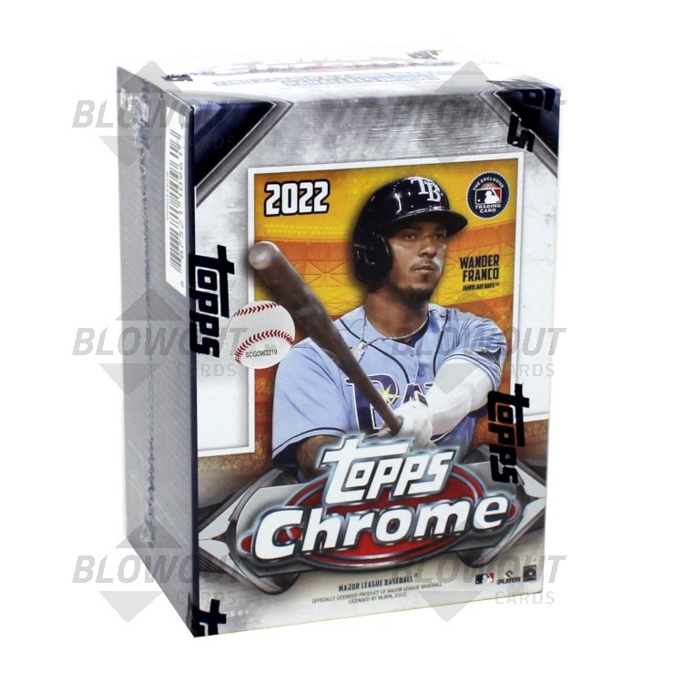 2022 Topps Chrome Baseball Blaster 40 Box Case