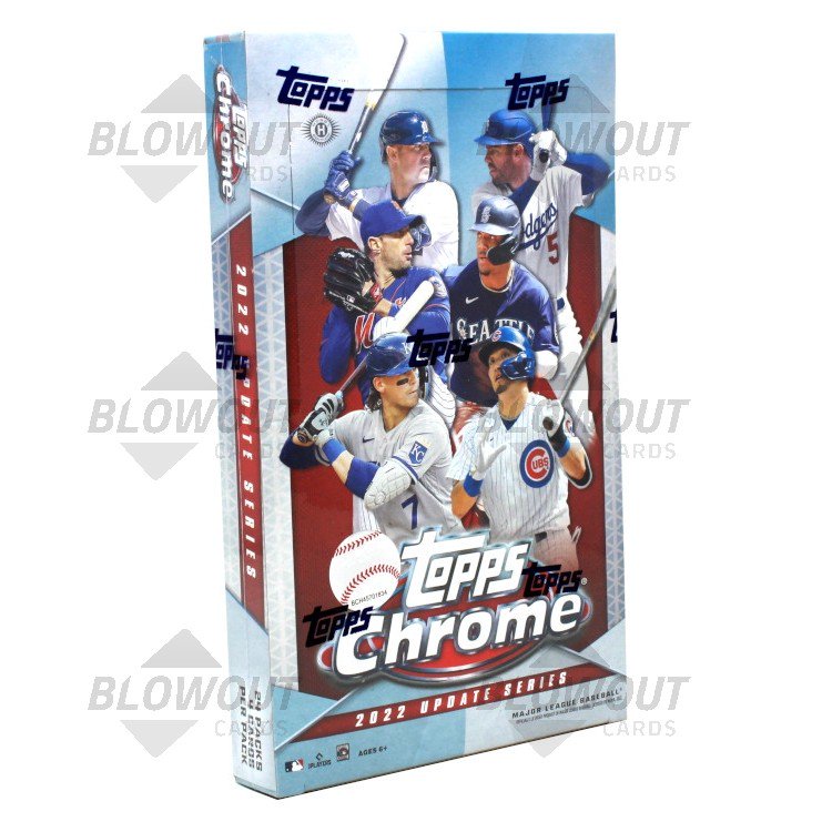 2022 Topps Chrome Update Series Baseball Hobby 12 Box Case