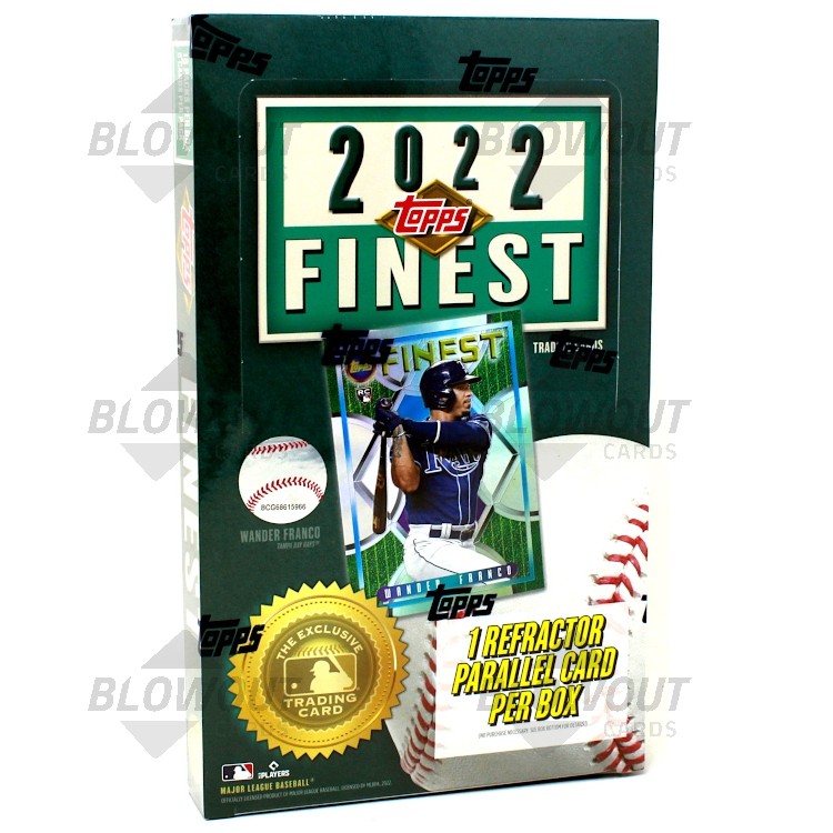 2022 Topps Finest Flashback Baseball Box