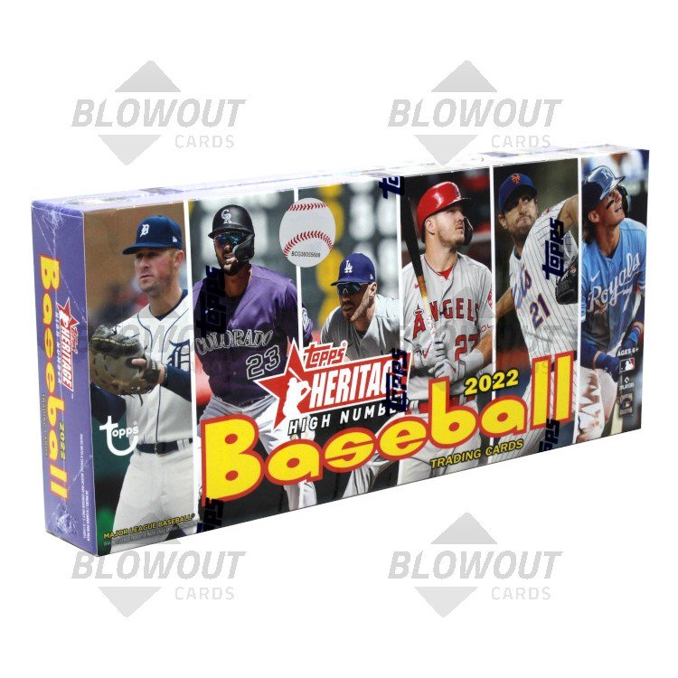 2022 Topps Heritage High Number Baseball Hobby Box