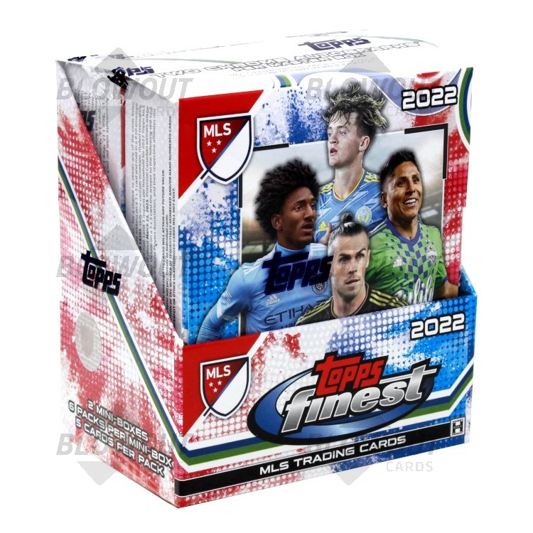 2022 Topps MLS Finest Soccer Hobby 8 Box Case