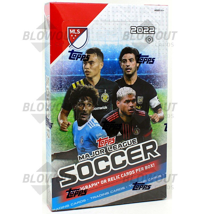 2022 Topps MLS Soccer Hobby Box