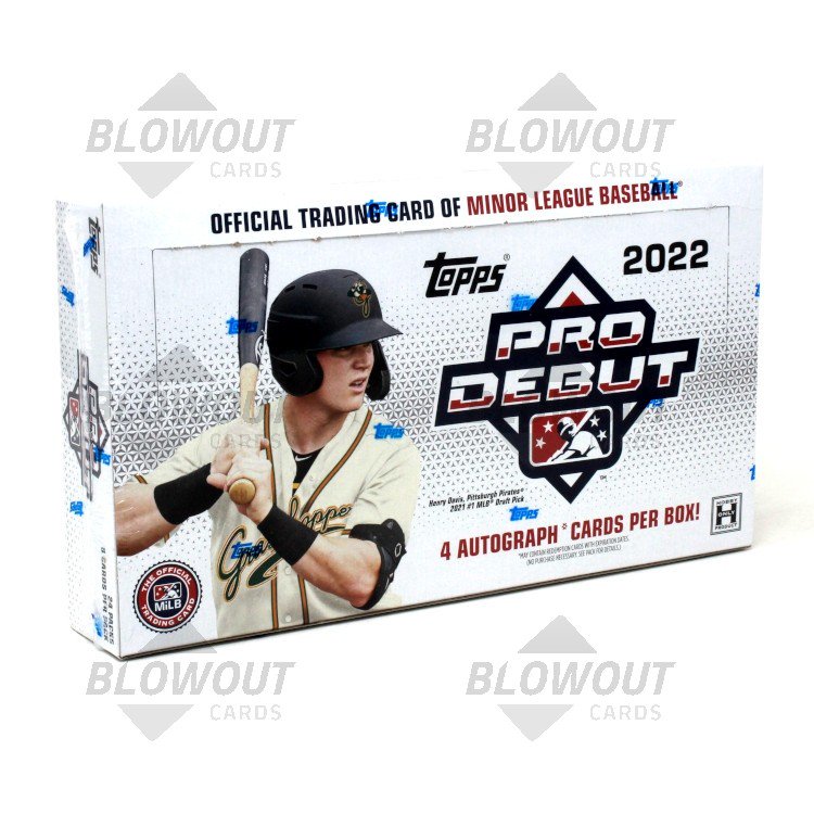 2022 Topps Pro Debut Baseball Checklist, Set info, Boxes, Reviews