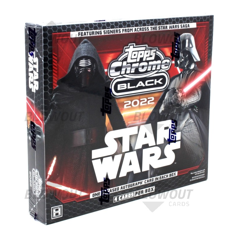 2022 Topps Star Wars Chrome Black Hobby Box