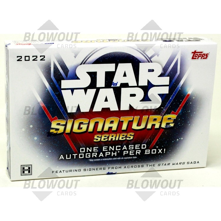 2022 Topps Star Wars Signature Series Box