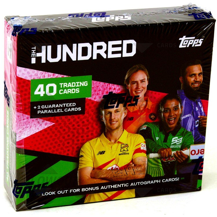 2022 Topps The Hundred Cricket Premium Box