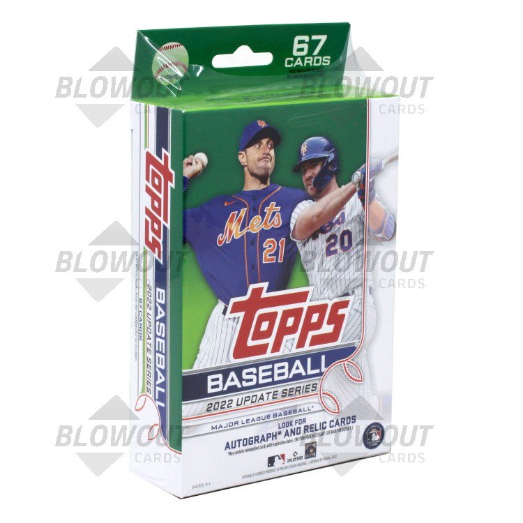 2022 Topps Update Series Baseball Hanger Pack 10 Box Lot