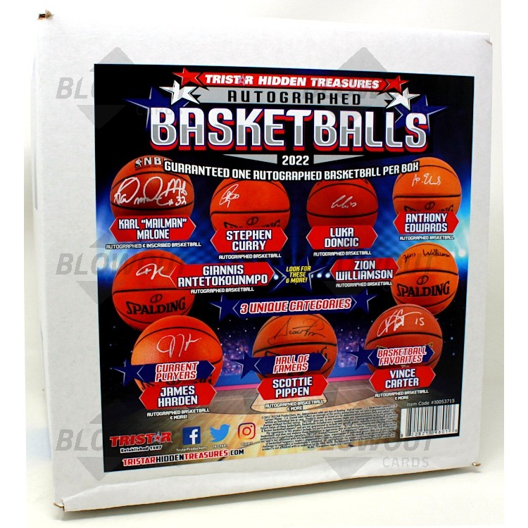 2022 Tristar Hidden Treasures Autographed Basketball Box