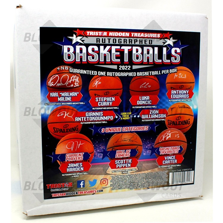 2022 Tristar Hidden Treasures Autographed Basketball Jersey Box