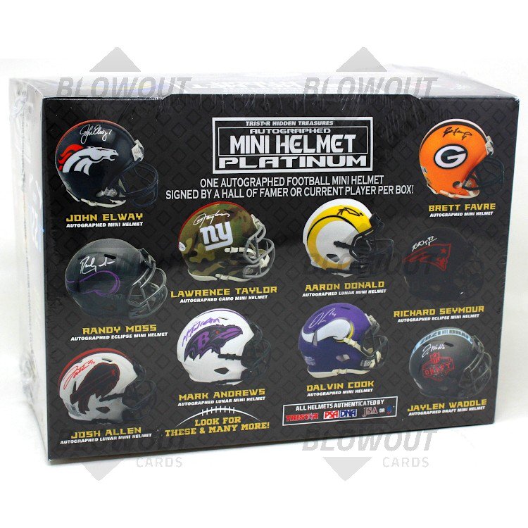 Tristar autographed mini helmets hot sale