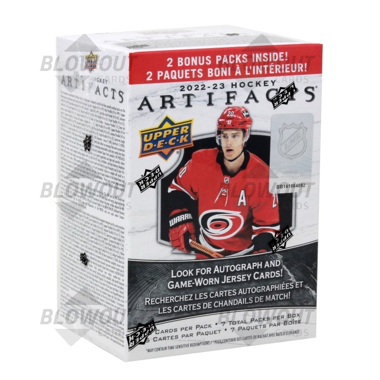 2022/23 Upper Deck Artifacts Hockey Blaster Box