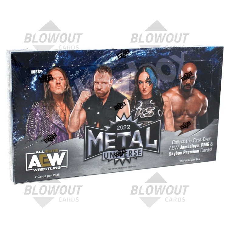 2022 Upper Deck AEW Skybox Metal Universe Hobby Box