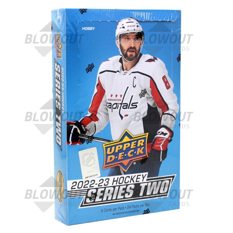 2022-23 Upper Deck NHL Series One Hockey Trading Card Blaster Box