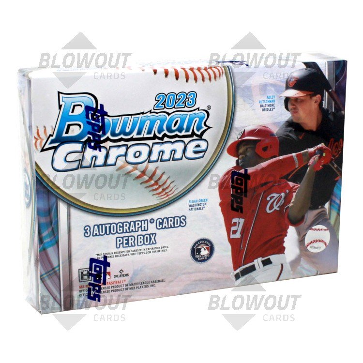 2023 Bowman Chrome Hobby Baseball Hobby Box - Cardsmiths Breaks