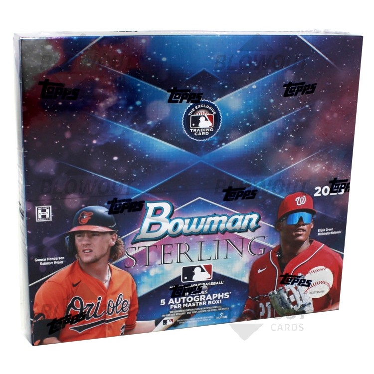 2023 Bowman Sterling Baseball Hobby Box