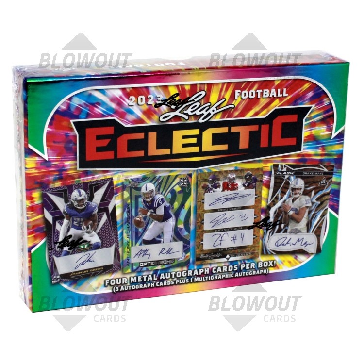 2023 Leaf Eclectic Football Box