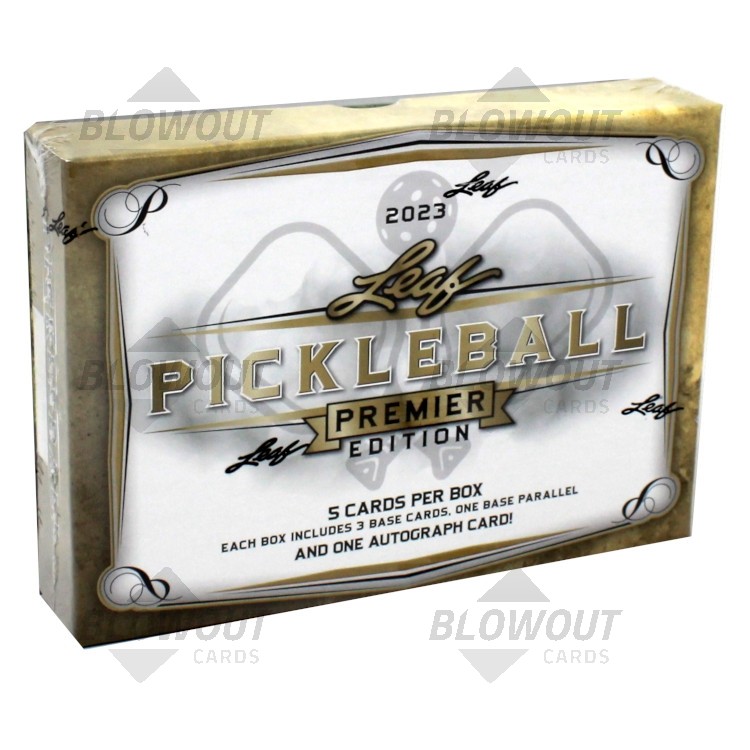 2023 Leaf Pickleball Premier Edition 12 Box Case