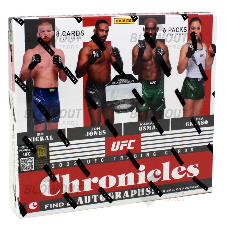 b04【UFC 未開封ボックス BOX】2022 PANINI CHRONICLES HOBBY