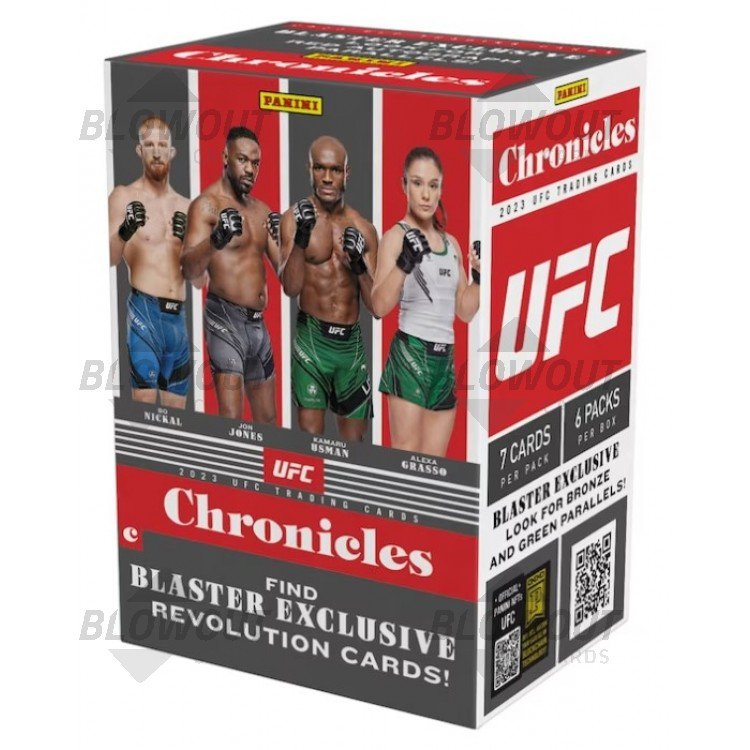 UFC Panini 2023 Chronicles Trading Card BLASTER Box [6 Packs