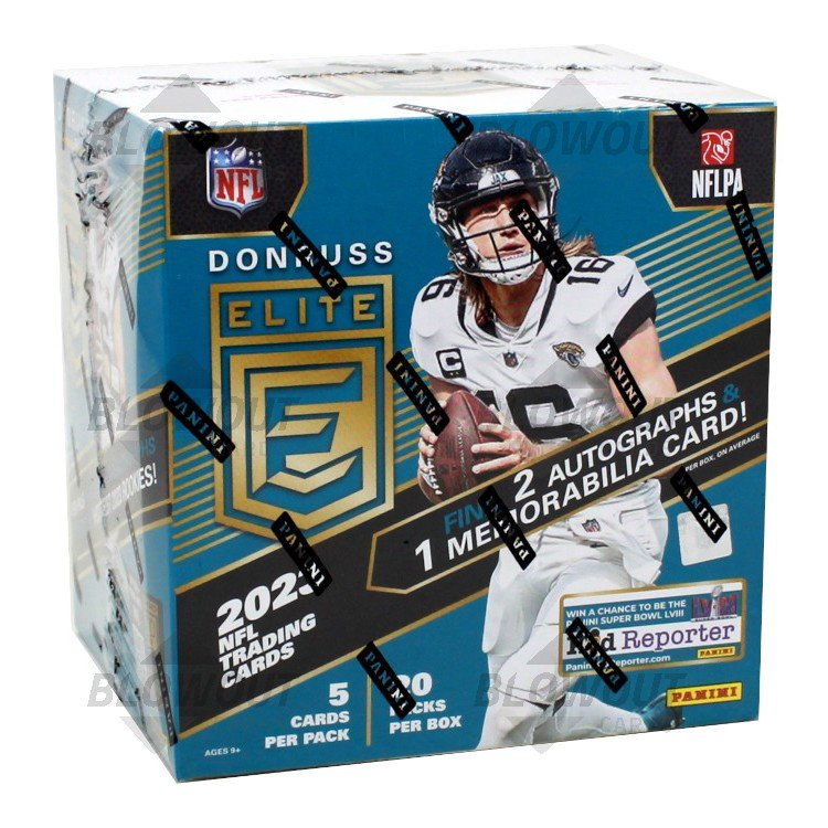 2023 Panini Donruss Elite Football Hobby 12 Box Case