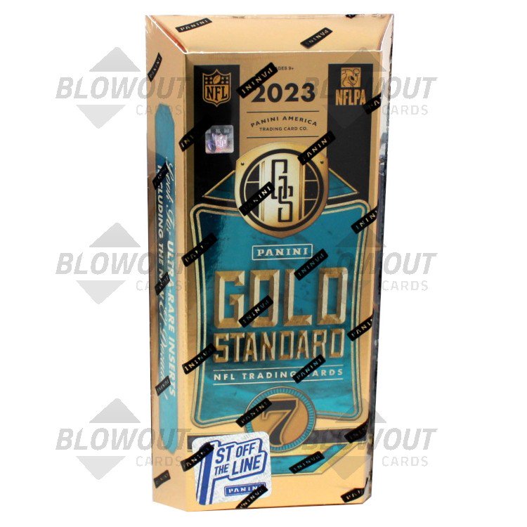 2023 Panini Gold Standard Football 1st Off The Line Hobby 12 Box Case 2023 Panini Gold Standard Football 1st Off The Line Hobby 12 Box Case