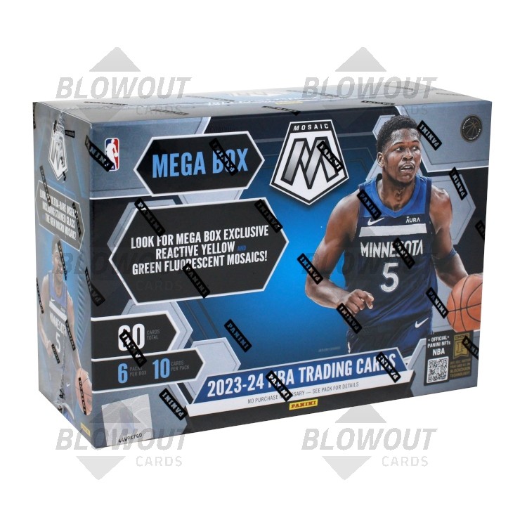 マジャイネーション 新品未開封 box 24パック リミテッド カード 2023/24 Panini Mosaic Basketball Target Mega Box