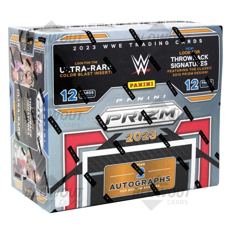 Lot De 3 Blaster Box Panini Prizm WWE 2024 - Cartes à Collectionner