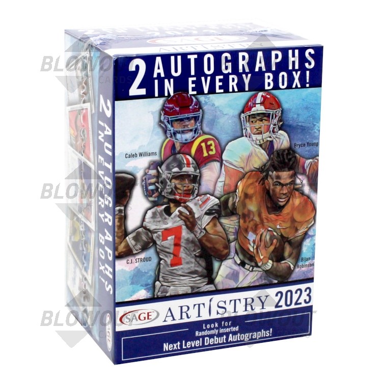 2023 Sage Artistry Football Blaster 40 Box Case