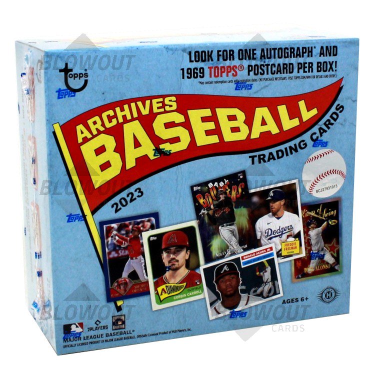 2023 Topps Archives Baseball Collector 10 Box Case