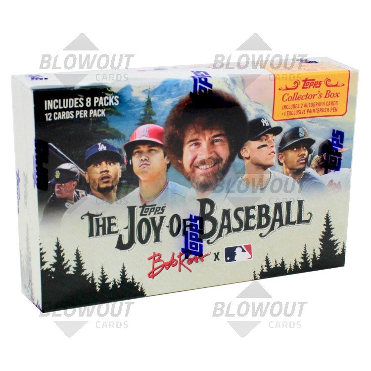 2023 Topps X Bob Ross The Joy of Baseball Collectors Box