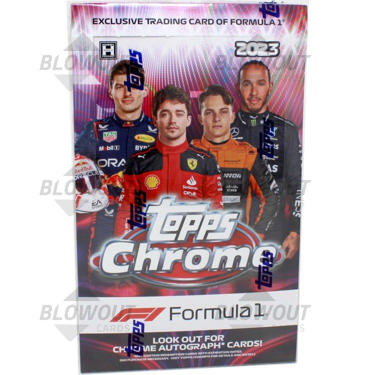 2023 Topps Chrome Formula 1 Racing Hobby Box