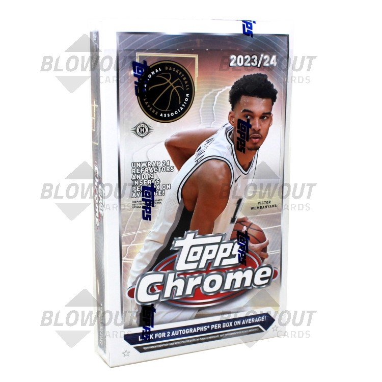 2023/24 Topps Chrome Basketball Hobby Box