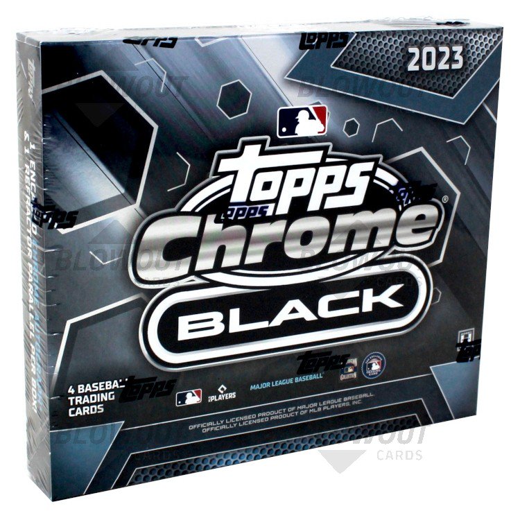 2023 Topps Chrome Black Baseball Hobby Box
