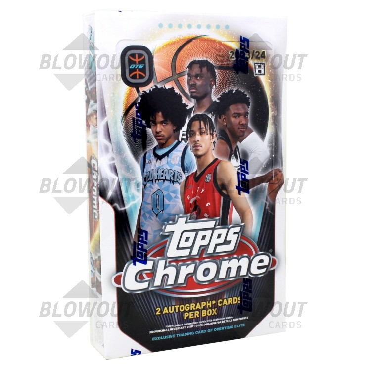 Box+デッキ+パック NBA TOPPS CHROME OVER TIME ELITE HOBBY 2023/24 Topps Chrome Overtime Elite Basketball Hobby Box