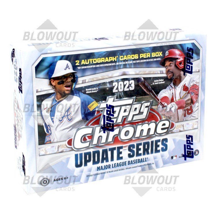 2023 Topps Chrome Update Series Baseball Breaker's Delight Box