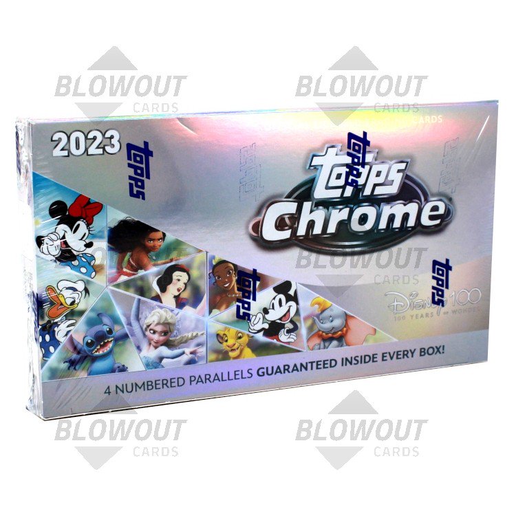 2023 Topps Chrome Disney 100 Hobby Box