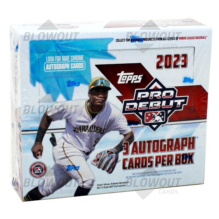 2023 Topps Pro Debut Baseball Jumbo 8 Box Case
