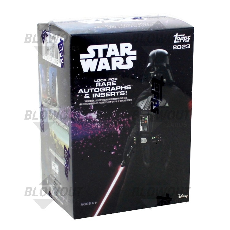 2023 Topps Star Wars ハックス将軍 ドーナルグリーソン Amazon.com: Star Wars 2023 Topps Value Box | 10 Packs Per