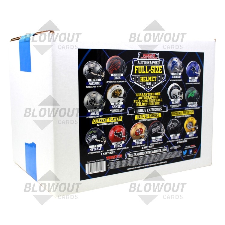2023 Tristar Hidden Treasures Football Autographed FullSize Helmet Box