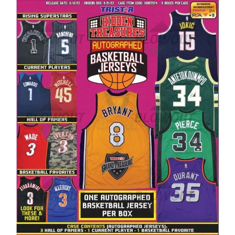 2023 Tristar Hidden Treasures Autographed Basketball Jersey Box Price  Release Date Checklist