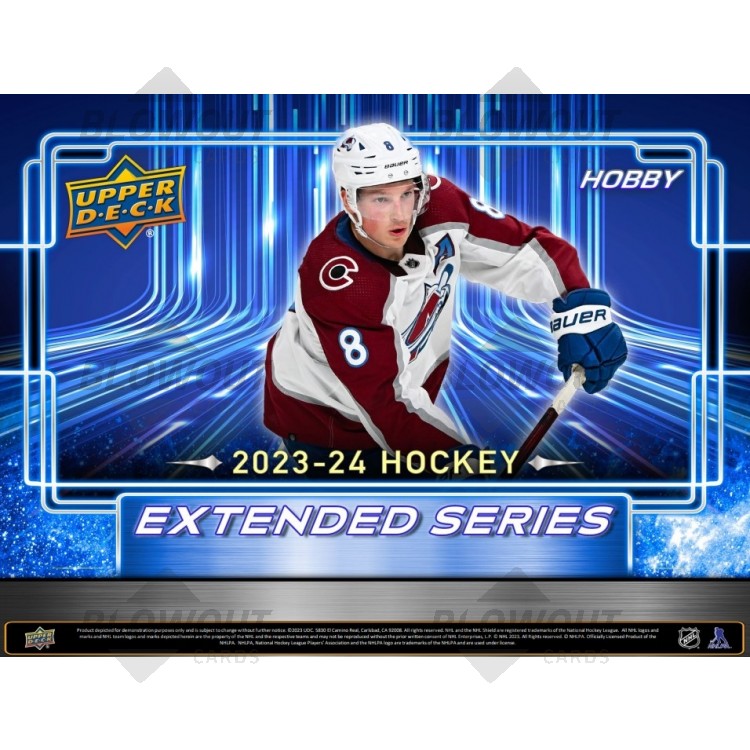 2023/24 Upper Deck Extended Series Hockey Hobby 12 Box Case