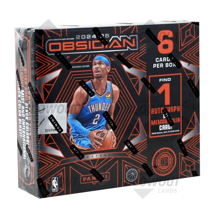 2024/25 Panini Obsidian Basketball International Hobby 20 Box Case