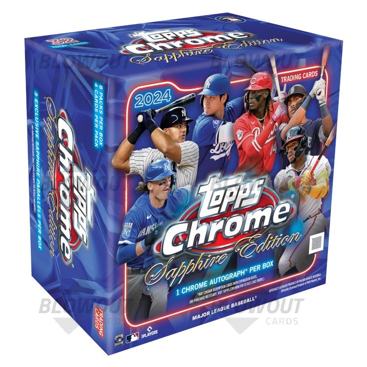 最適な材料 Topps 2024 Chrome Box Edition Sapphire Baseball その他