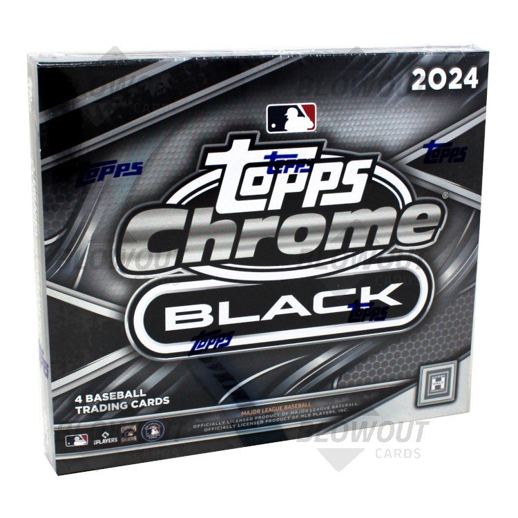 2024 Topps Chrome Black Baseball Hobby Box
