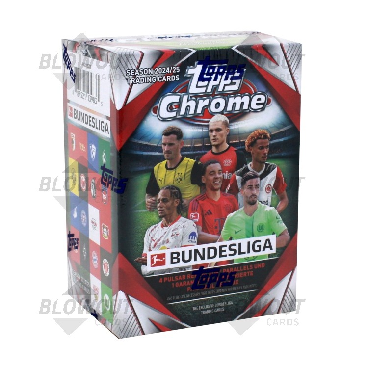 【新品未開封】Topps Chrome  Soccer bundesliga 2025 Topps Chrome® Bundesliga - Value Box