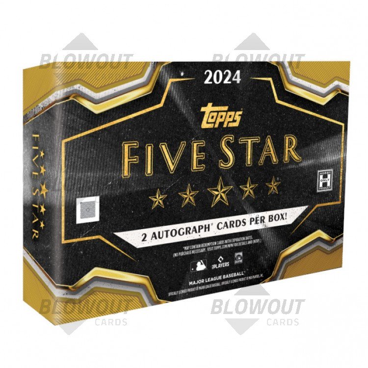 スポーツ選手 TOPPS FIVE STAR 2024 Topps Five Star Baseball Hobby Box