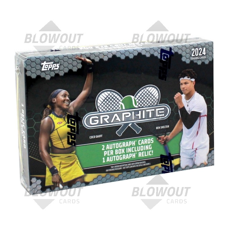Topps - 2024 Topps Graphite Tennis 錦織圭 Confetti 2024 Topps Graphite Tennis Hobby Box | DA Card World