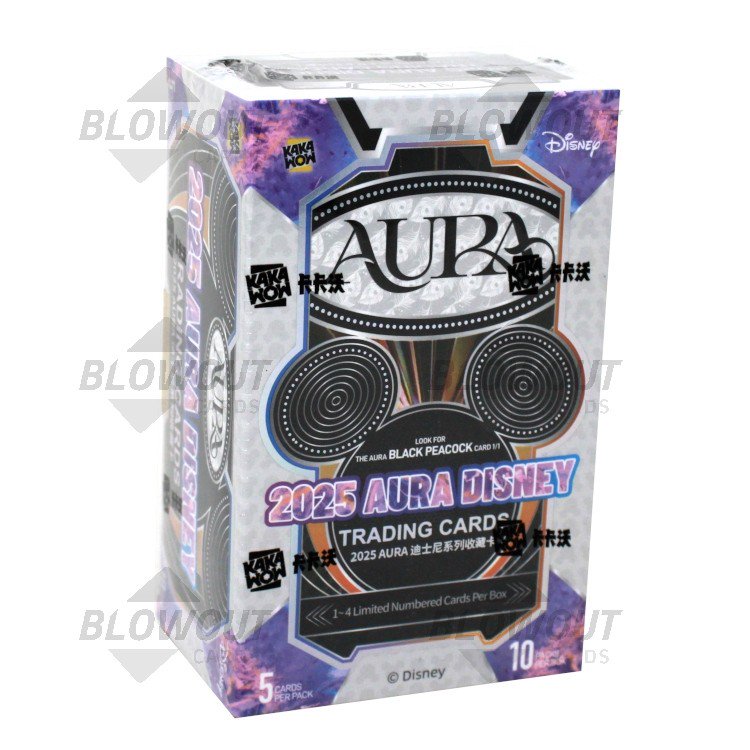 2025 Kakawow Aura Disney Trading Cards Box